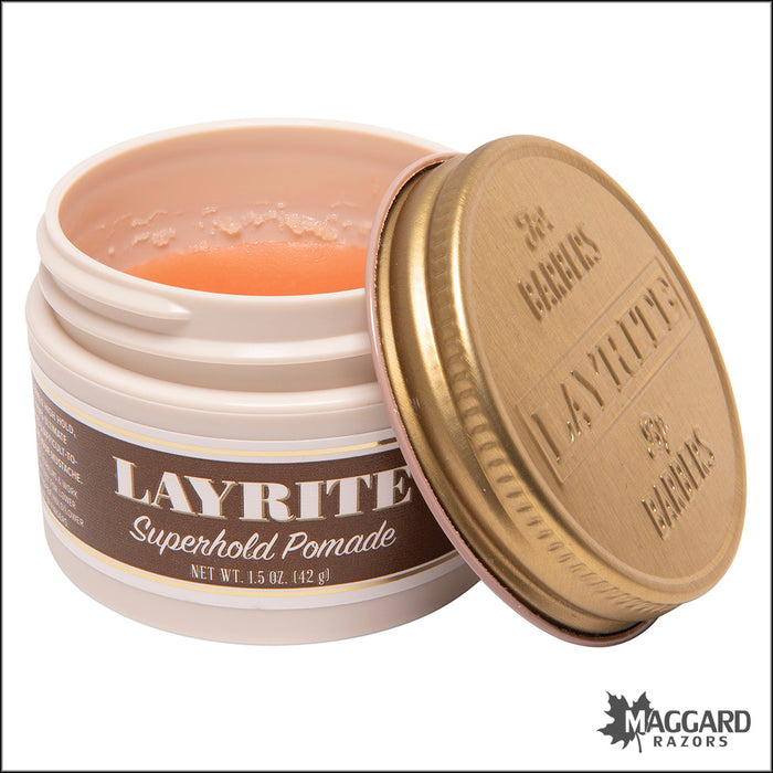 Layrite Super Hold Hair Pomade, 1.5oz - Travel Size