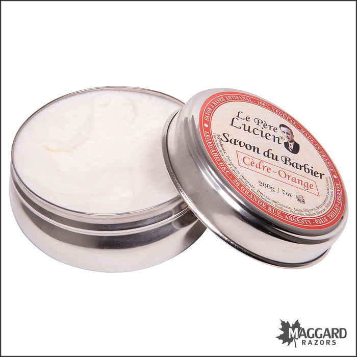 Le Père Lucien Cedre Orange Artisan Shaving Soap, 200g
