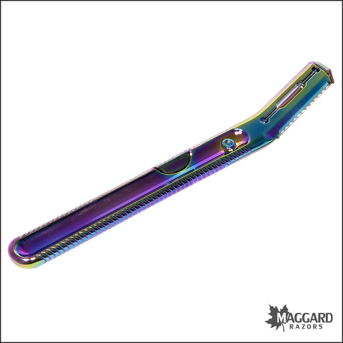 Leaf Dermaplaner Tool - Prism Color, Metal Construction