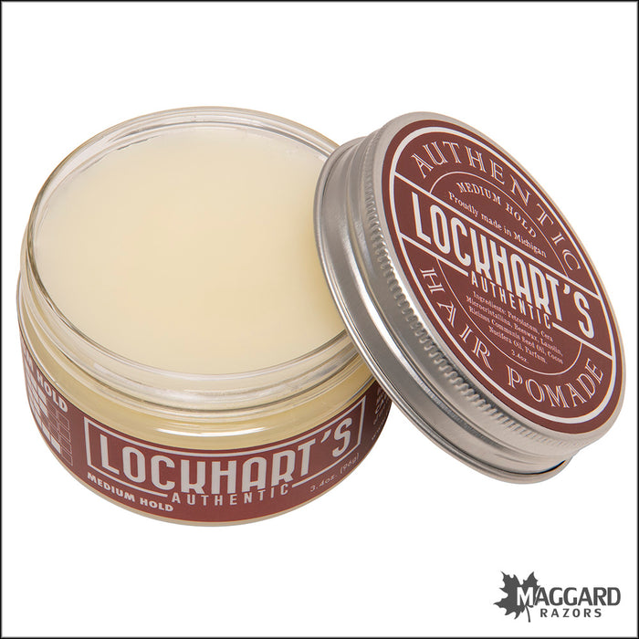 Lockhart's Oil Based Artisan Hair Pomade, 3.4oz - Medium Hold