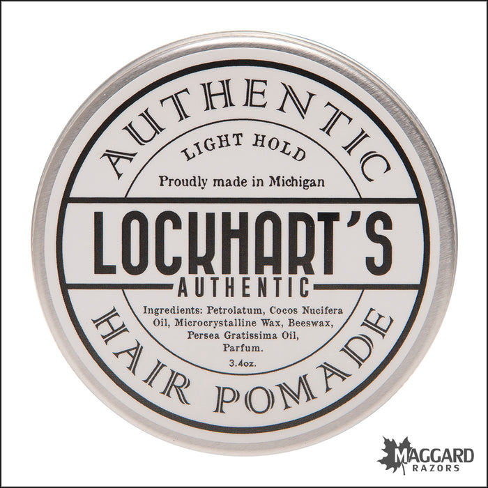 Lockhart's Oil Based Artisan Hair Pomade, 3.4oz - Light Hold