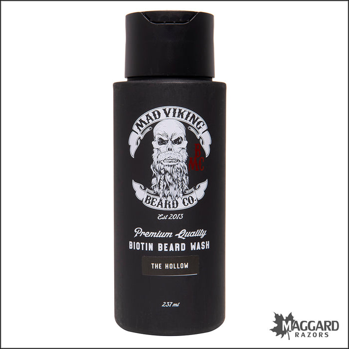 Mad Viking Beard Co. The Hollow Biotin Artisan Beard Wash, 8oz