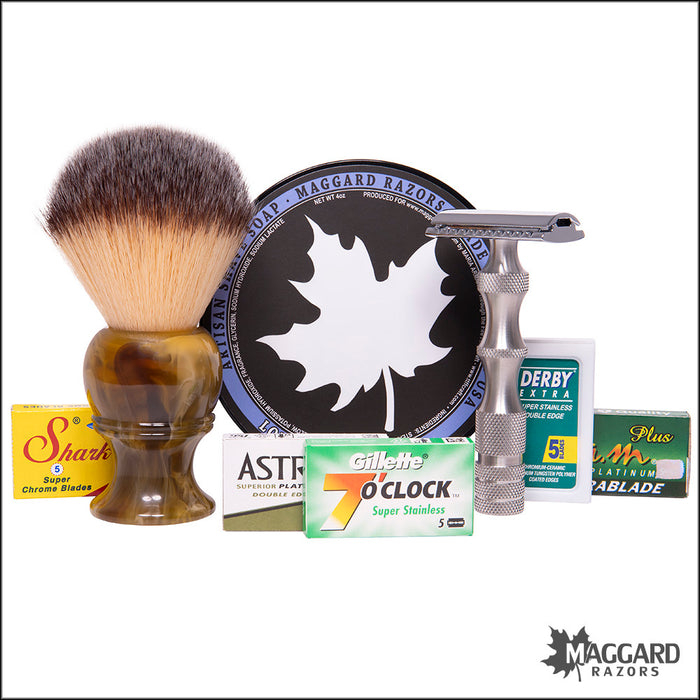 Maggard Razors Standard Wet Shaving Starter Kit