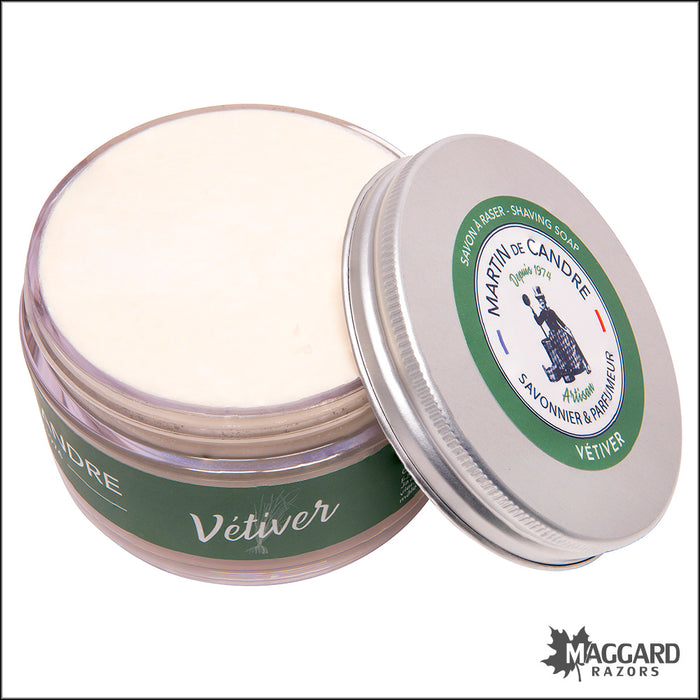 Martin De Candre Vetiver Artisan Shaving Soap, 200g