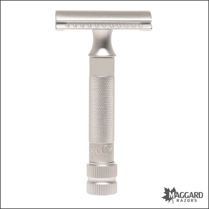 Merkur 34C HD Matte Chrome Heavy Duty Closed Comb DE Safety Razor