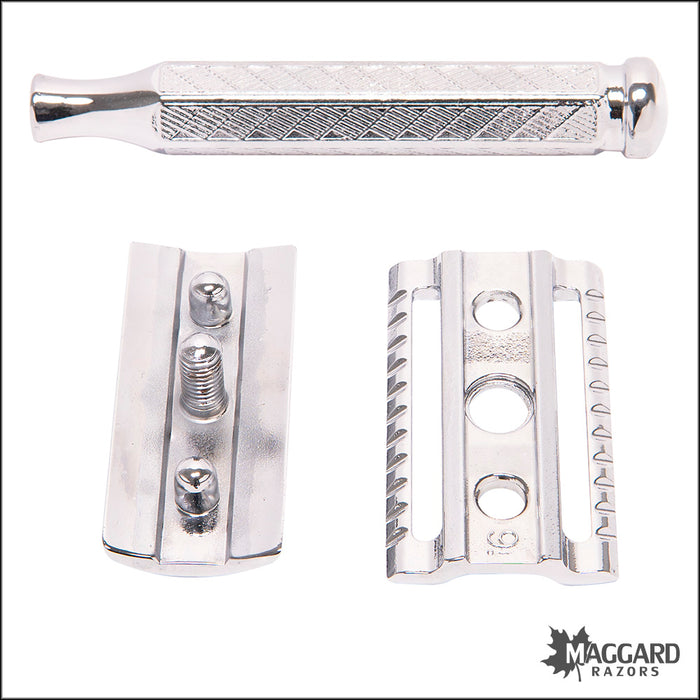 Merkur 42C 1904 Classic Chrome Closed Comb DE Safety Razor
