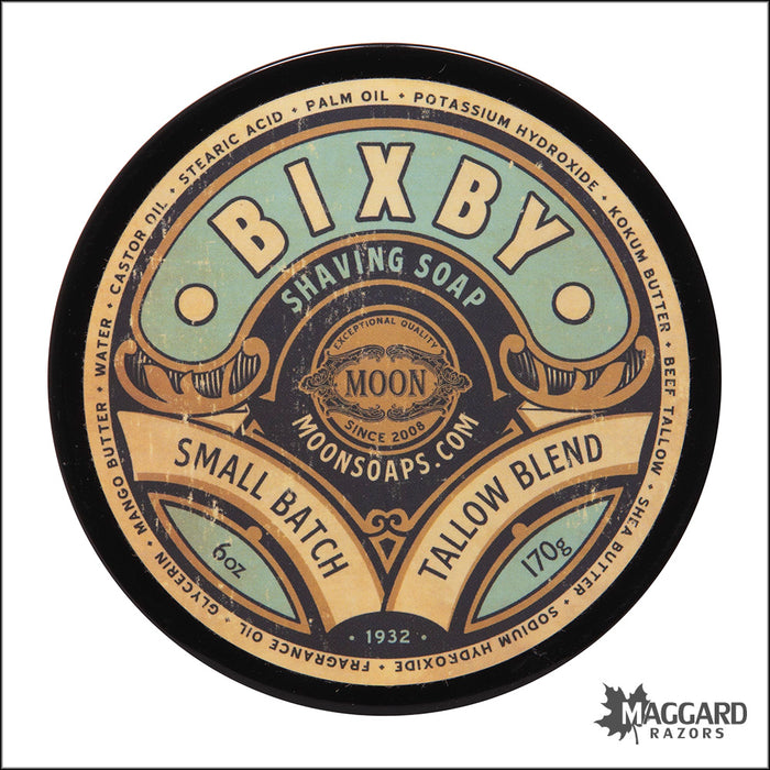 Moon Bixby Shaving Soap, 6oz