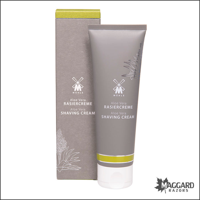 Muhle Aloe Vera Shaving Cream in Tube, 2.5oz