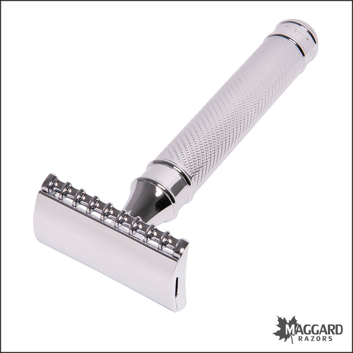 Muhle R41 Grande Chrome Handle Open Comb DE Safety Razor