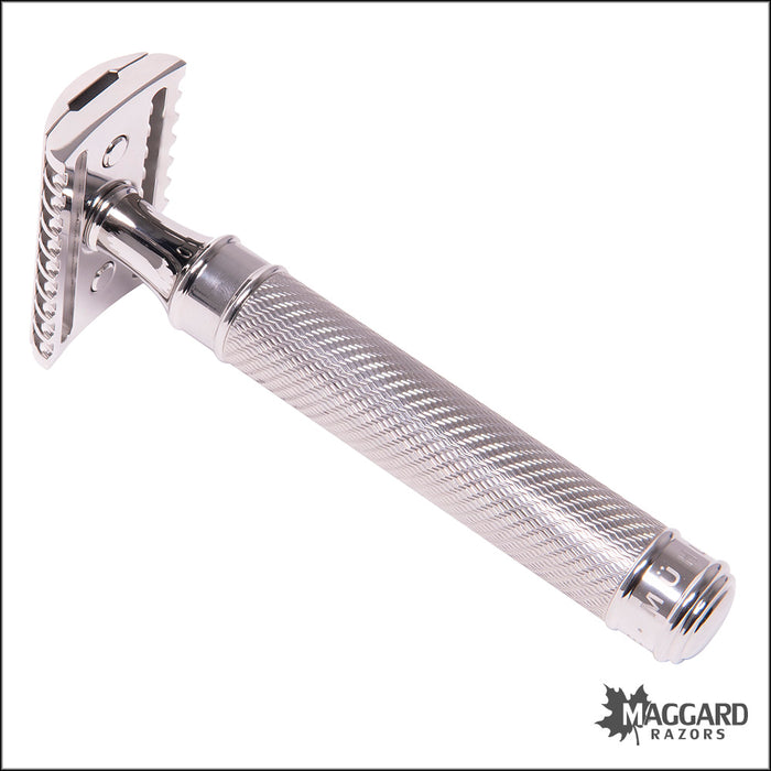 Muhle R41GS Traditional Large Stainless Steel Open Comb DE Safety Razor