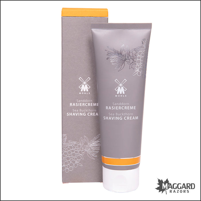 Muhle Sea Buckthorn Shaving Cream in Tube, 2.5oz