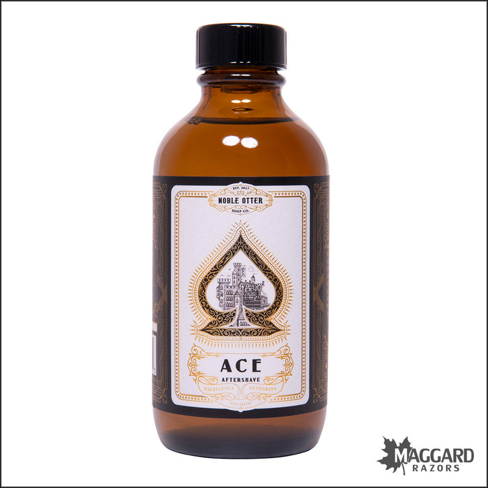 Noble Otter Soap Co. Ace Aftershave Splash, 4oz