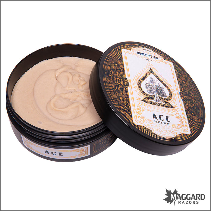 Noble Otter Soap Co. Ace Shaving Soap, 4oz