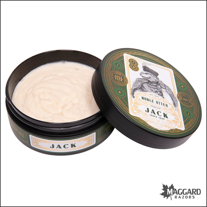 Noble Otter Soap Co. Jack Shaving Soap, 4oz - Seasonal Release