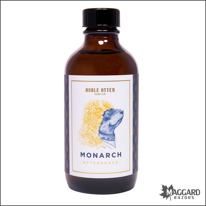 Noble Otter Soap Co. Monarch Aftershave Splash, 4oz