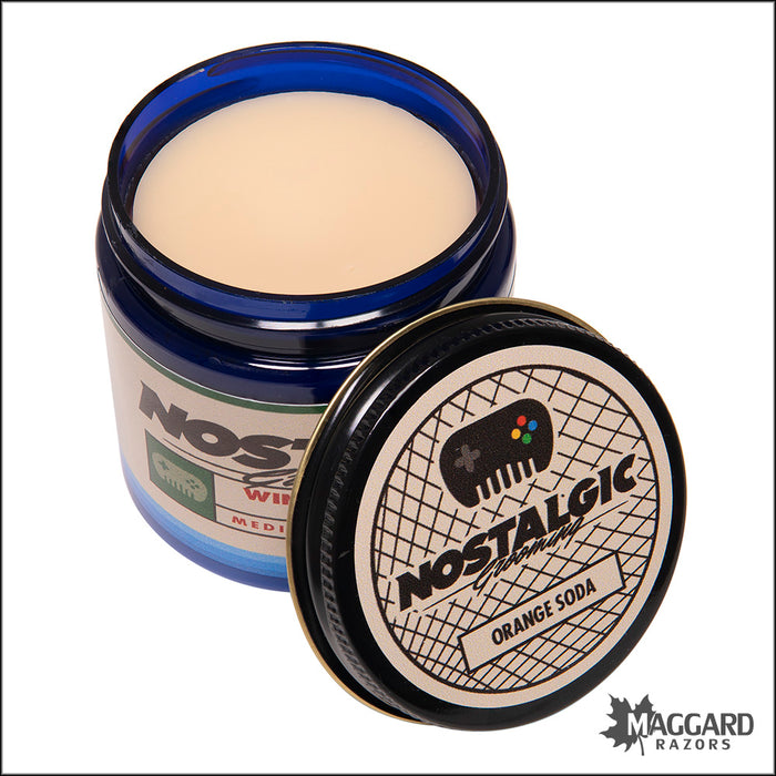 Nostalgic Grooming Orange Soda Winter Water Based Vegan Pomade, 4oz