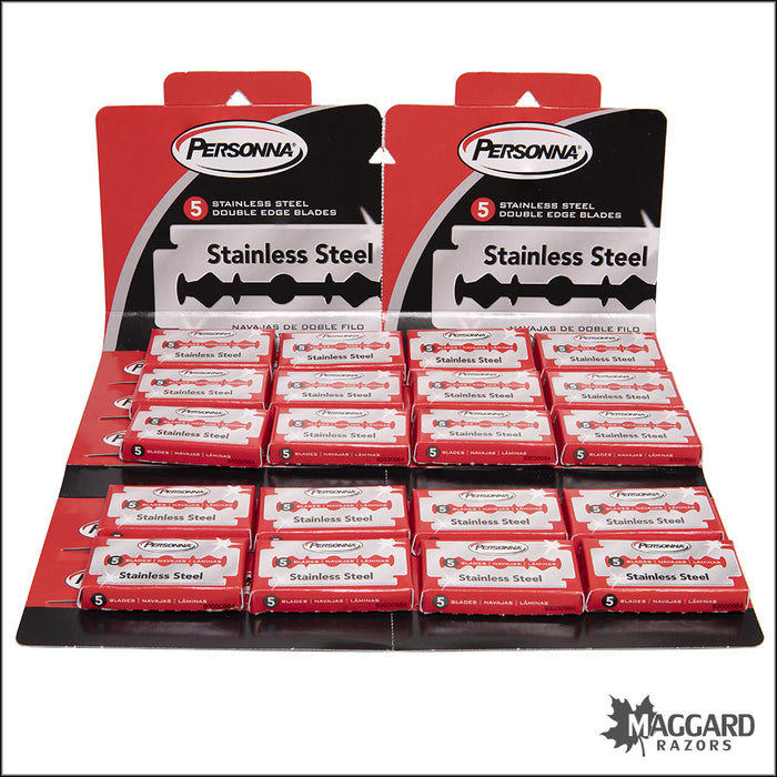 Personna Stainless Steel Double Edge Razor Blades