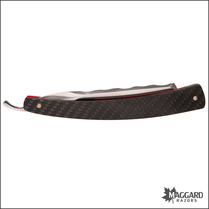 NEW Ralf Aust 123NCB-A-K-E - 6/8" Square Point, Carbon Fiber Scales, Professionally Honed