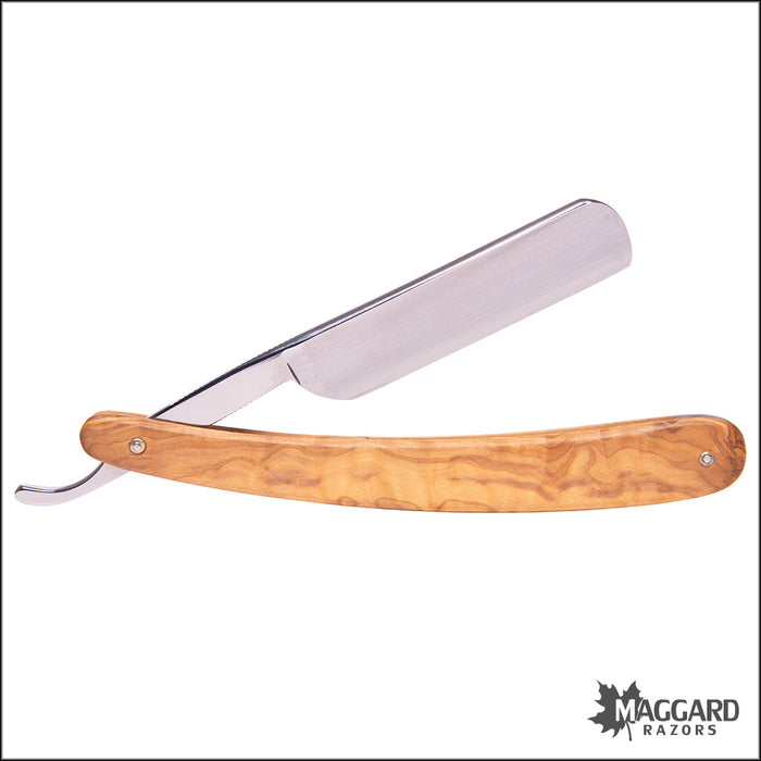 NEW Ralf Aust 102NPO-R-E - 5/8" Round Point, Olivewood Handle, Professionally Honed