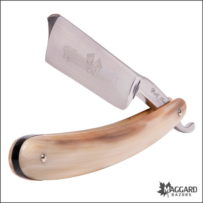 NEW Ralf Aust 121NPHH-A-E - 6/8" Square Point, Horn Handle, Professionally Honed