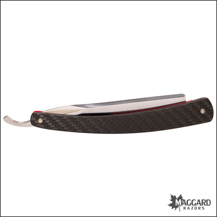 NEW Ralf Aust 123NCB-A-K-E - 6/8" Square Point, Carbon Fiber Scales, Professionally Honed