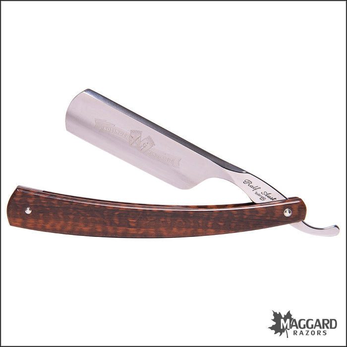NEW Ralf Aust 123NPSC-R-1 - 6/8" Round Point, Snakewood Handle, Professionally Honed