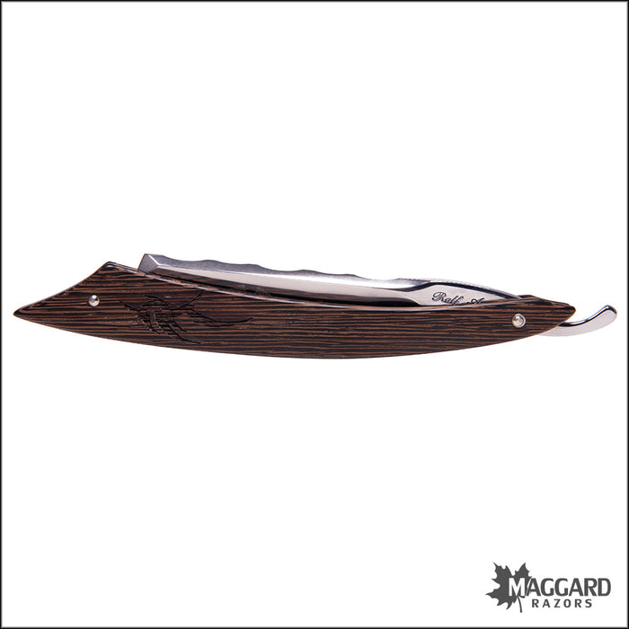 NEW Ralf Aust 123NPW-A-K-E - 6/8" American Point, Wenge Handle, Professionally Honed Straight Razor
