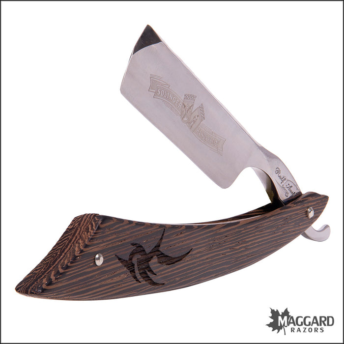 NEW Ralf Aust 123NPW-A-K-E - 6/8" American Point, Wenge Handle, Professionally Honed Straight Razor