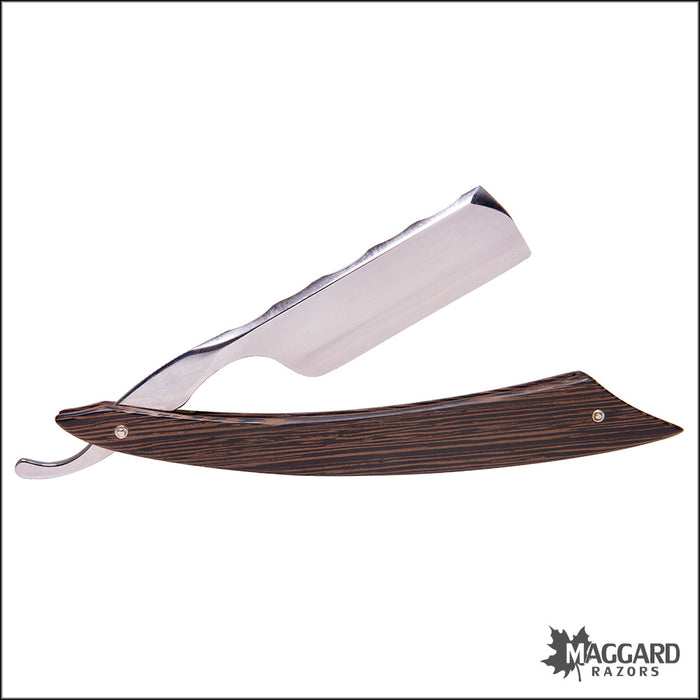 NEW Ralf Aust 123NPW-A-K-E - 6/8" American Point, Wenge Handle, Professionally Honed Straight Razor