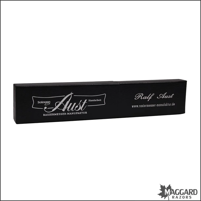 NEW Ralf Aust 123NPW-A-K-E - 6/8" American Point, Wenge Handle, Professionally Honed Straight Razor