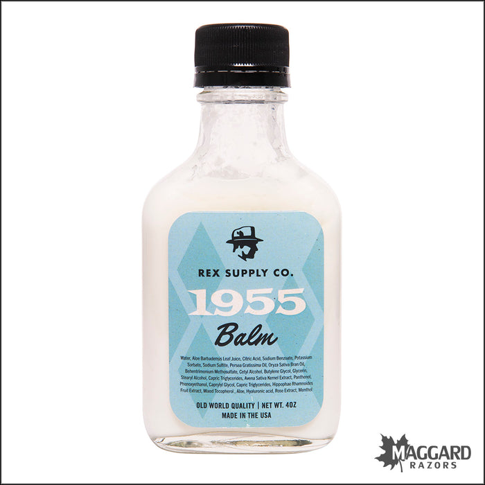 Rex Supply Co. 1955 Old World Aftershave Balm, 4oz