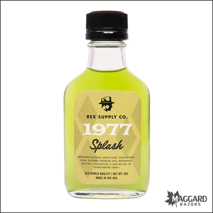 Rex Supply Co. 1977 Old World Aftershave Splash, 4oz