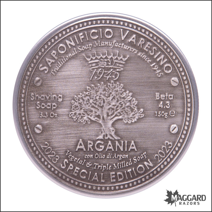Saponificio Varesino Argania Shaving Soap, 5.3oz - Special Edition - Beta 4.3