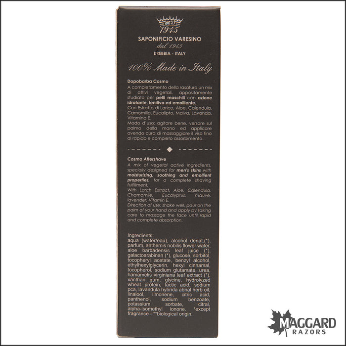 Saponificio Varesino Cosmo Aftershave Splash, 125ml - Special Edition