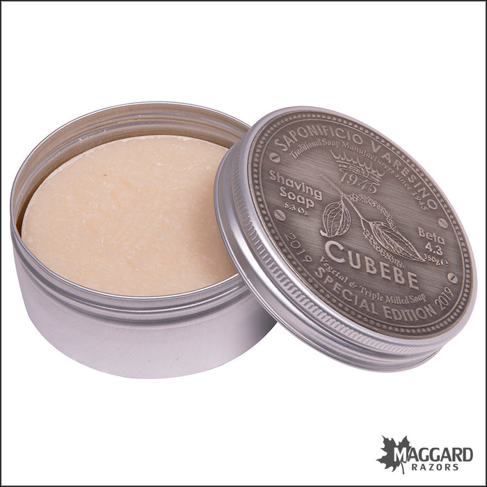 Saponificio Varesino Cubebe Special Edition Shaving Soap, 150g - Beta 4.3