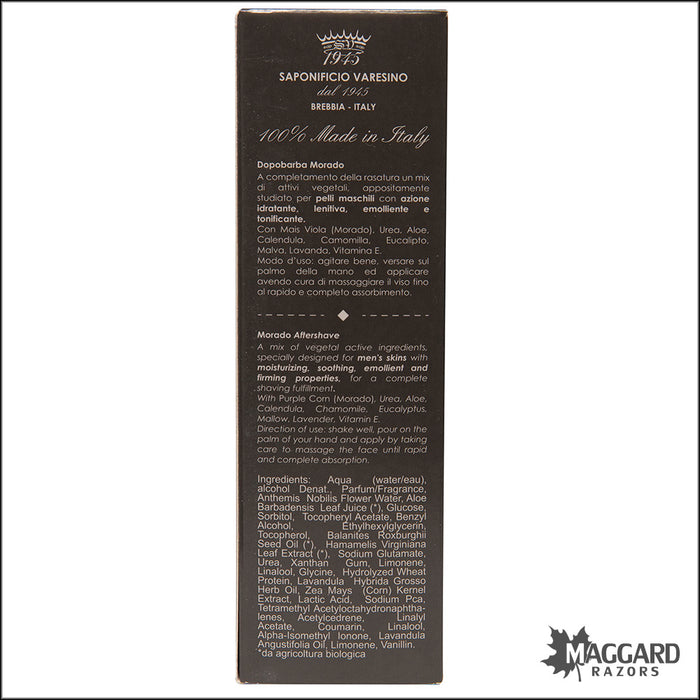 Saponificio Varesino Morado Aftershave Splash, 125ml