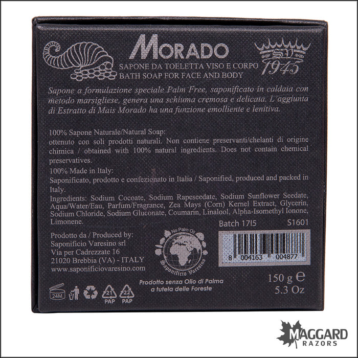 Saponificio Varesino Morado Bath Soap, 150g