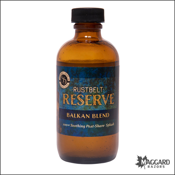 Shannon's Soaps Balkan Blend, Rust Belt Reserve Aftershave Splash, 100ml - Alcohol Free