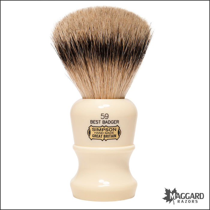 Simpson 59 Best Badger Shaving Brush, 24mm