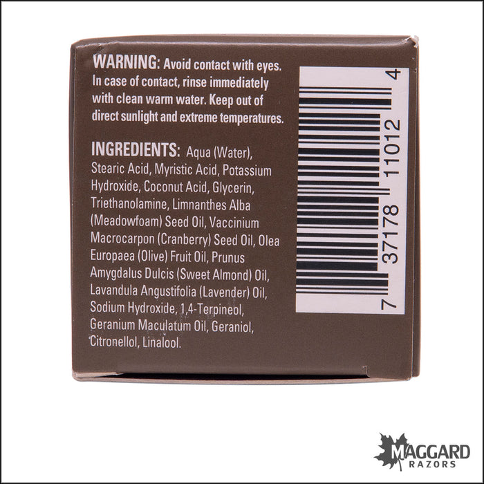 St James of London Lavender and Geranium Shave Cream Travel Tube, 75ml
