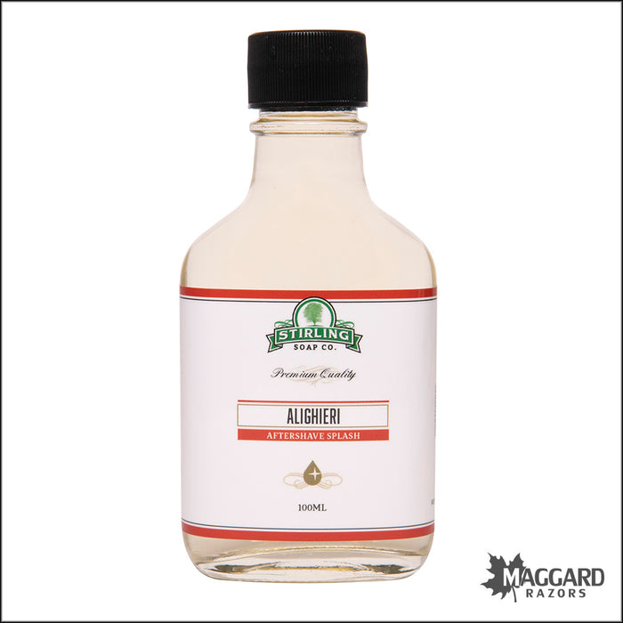 Stirling Soap Co. Alighieri Aftershave Splash, 100ml - Seasonal Release