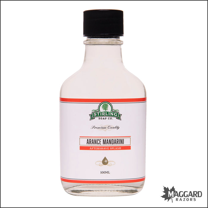Stirling Soap Co. Arance Mandarini Aftershave Splash, 100ml - Seasonal Release