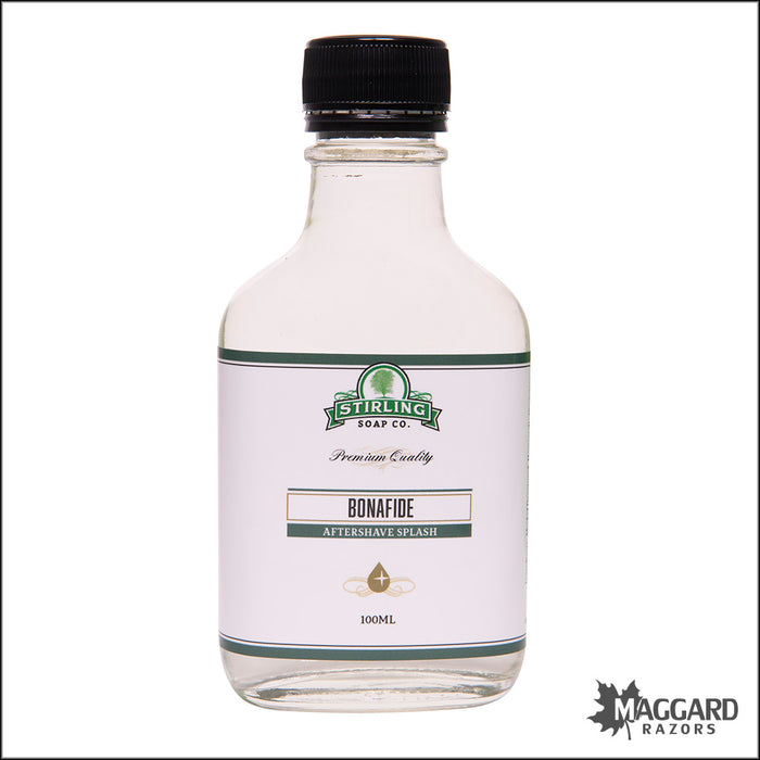 Stirling Soap Co. Bonafide Aftershave Splash, 100ml - Seasonal Release