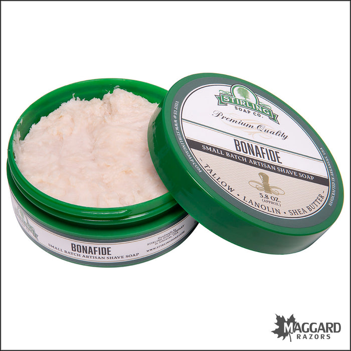 Stirling Soap Co. Bonafide Shaving Soap, 5.8oz - Seasonal Release