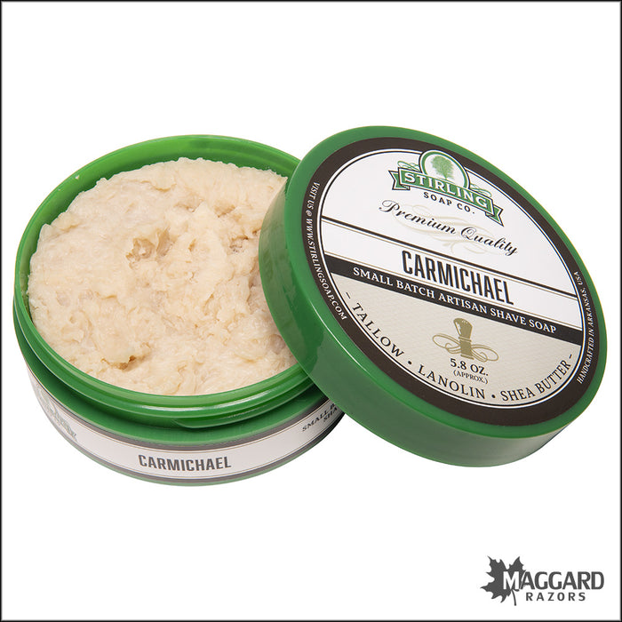 Stirling Soap Co. Carmichael Shaving Soap, 5.8oz - Seasonal Release