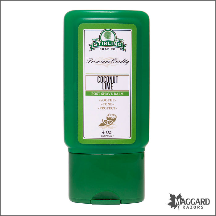 Stirling Soap Co. Coconut Lime Aftershave Balm, 4oz - Seasonal Release