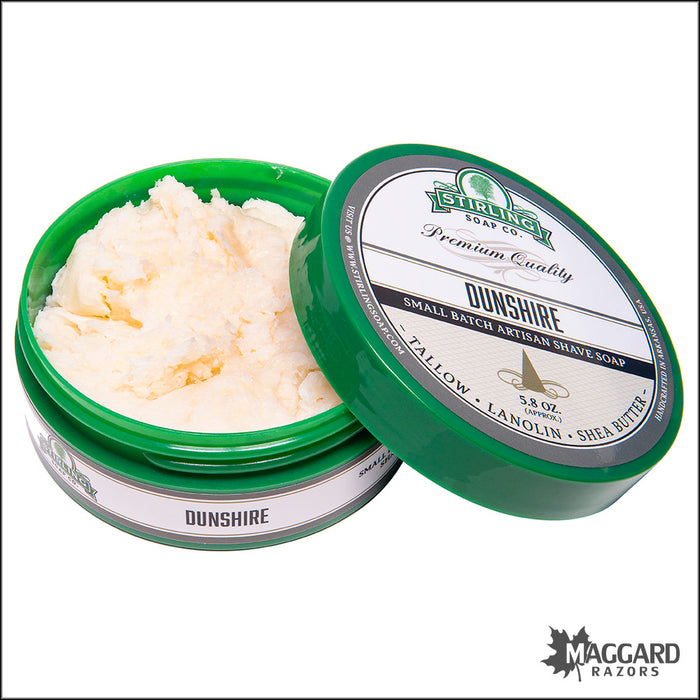 Stirling Soap Co. Dunshire Shaving Soap, 5.8oz - Seasonal Release