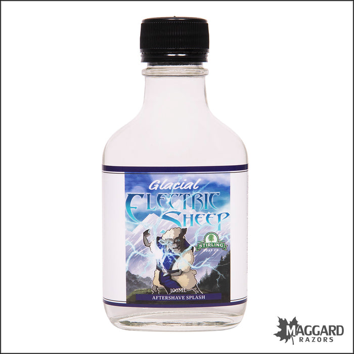 Stirling Soap Co. Glacial Electric Sheep Aftershave Splash, 100ml - Seasonal Release