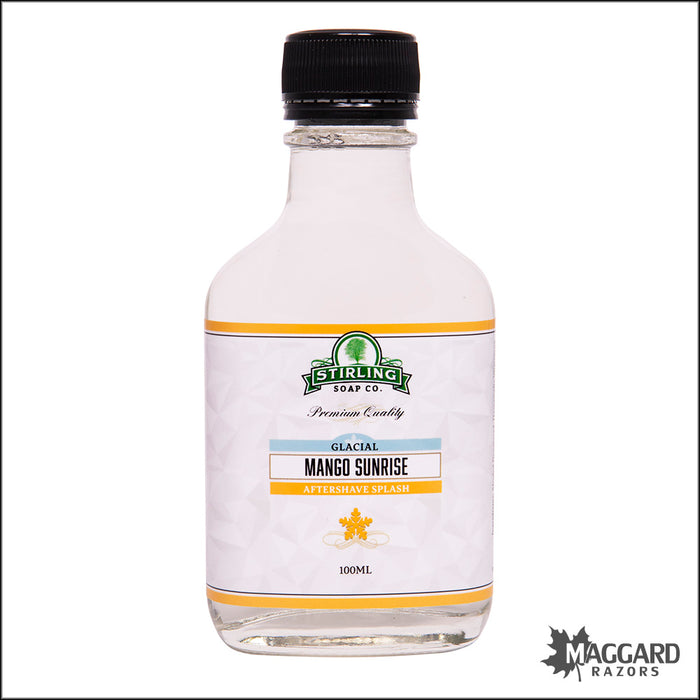 Stirling Soap Co. Glacial Mango Sunrise Aftershave Splash, 100ml - Seasonal Release