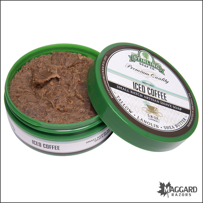 Stirling Soap Co. Iced Coffee Shaving Soap, 5.8oz
